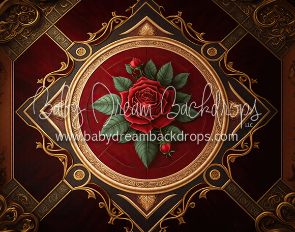 Red Rose Ballroom Floor (MD)