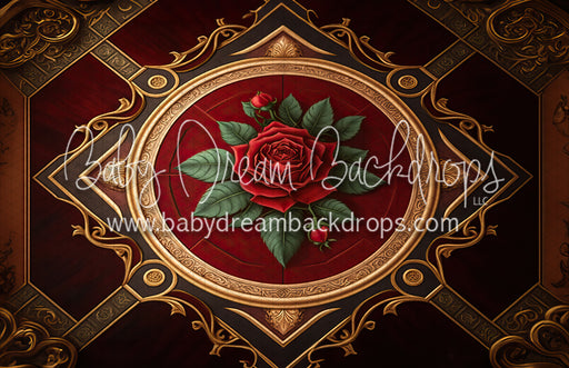 Red Rose Ballroom Floor (MD)