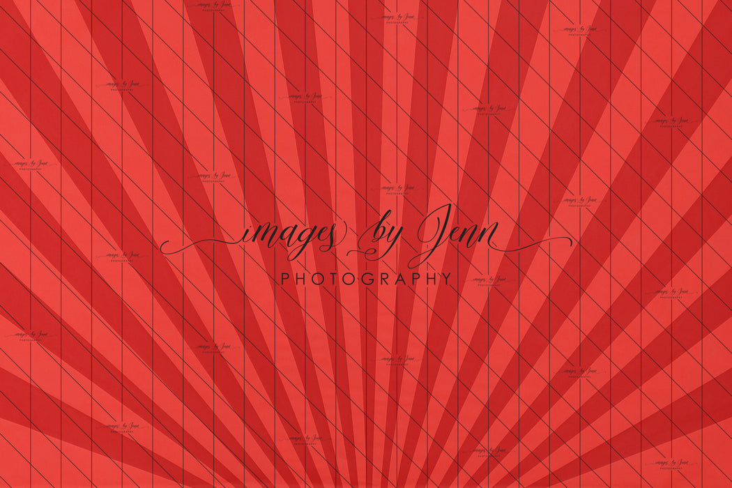 Red Starburst Drop (JG)