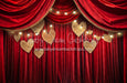 Red Valentine Circus Curtains (JA)
