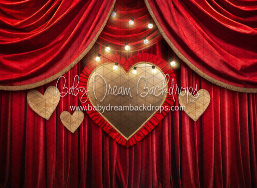 Red Valentine Circus Heart (JA)