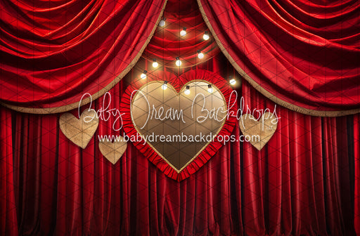 Red Valentine Circus Heart (JA)