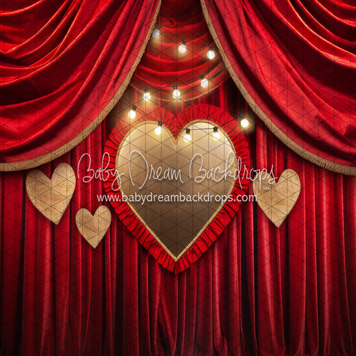 Red Valentine Circus Heart (JA)