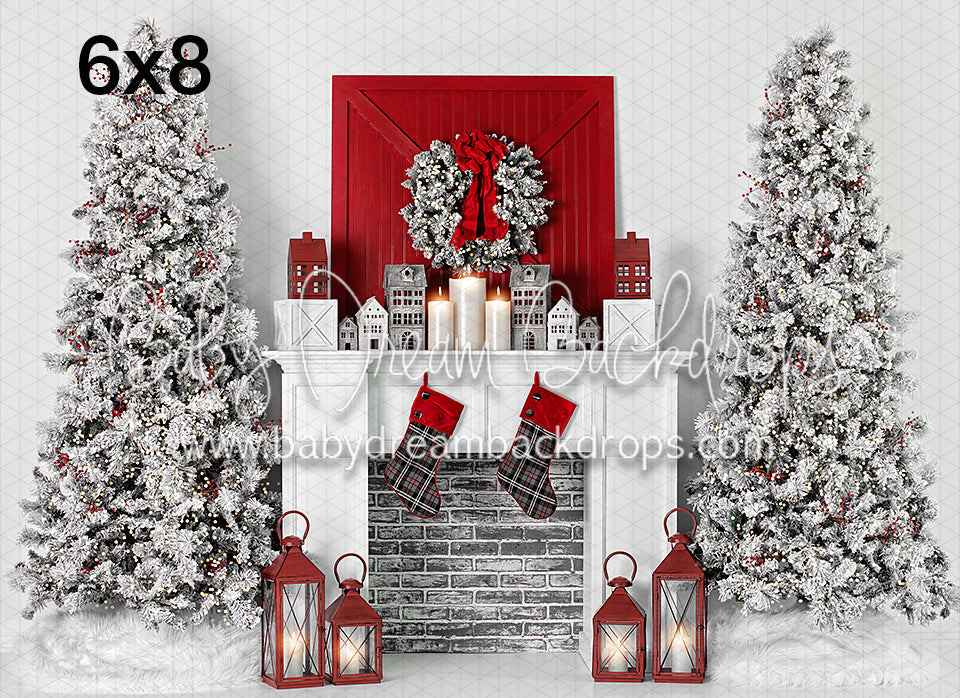Red Christmas 6x8