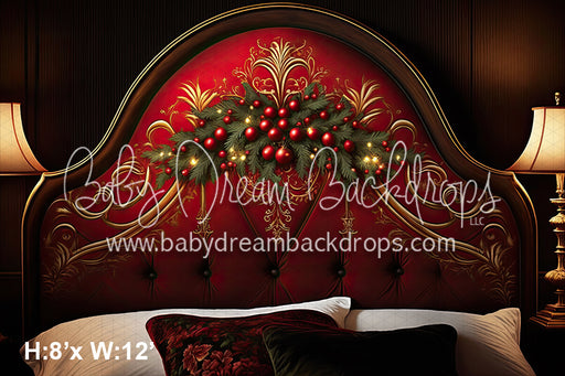 Red Christmas Headboard (SM) 