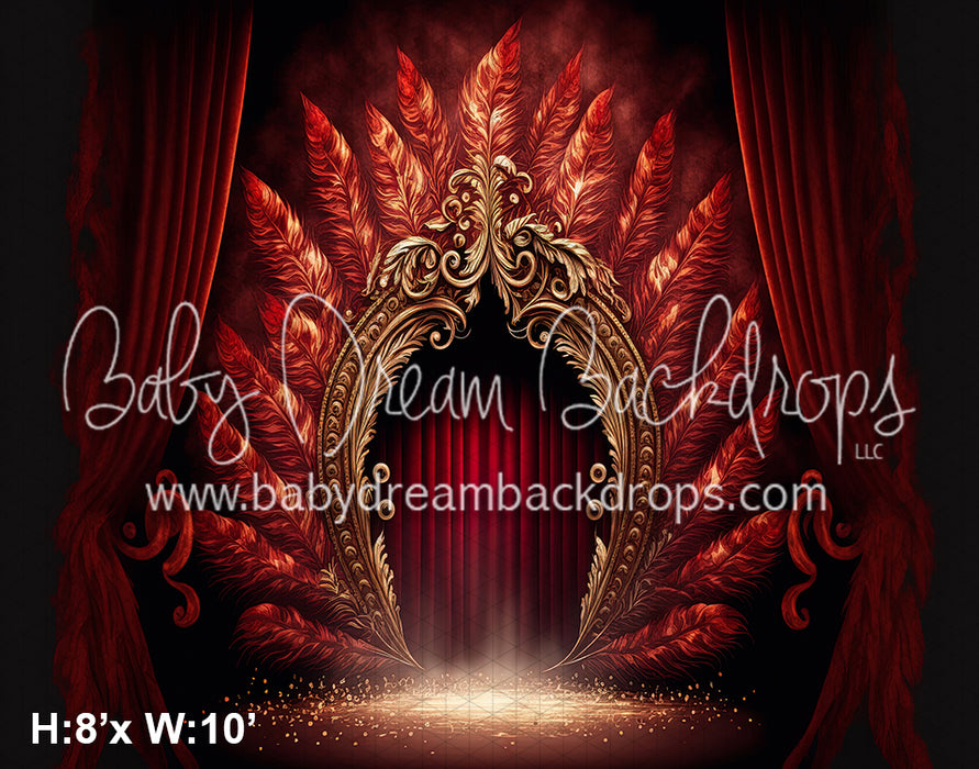 Red Feathered Ornate Theater (SM)