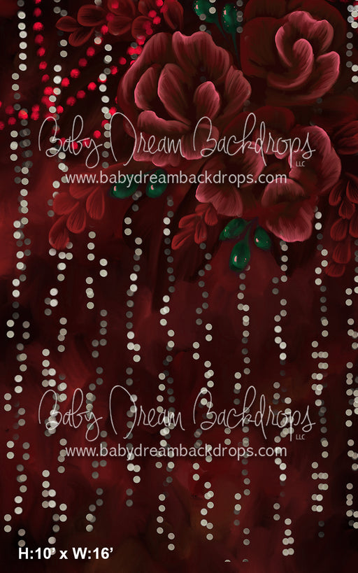 Sweeps Red Floral Garland (BD)