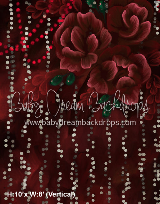 Red Floral Garland (BD)