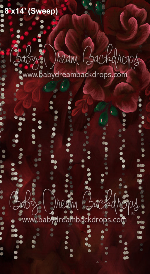 Sweeps Red Floral Garland (BD)