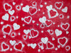 Red and White Graffiti Hearts (JG)
