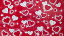 Red and White Graffiti Hearts (JG)