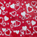 Red and White Graffiti Hearts (JG)