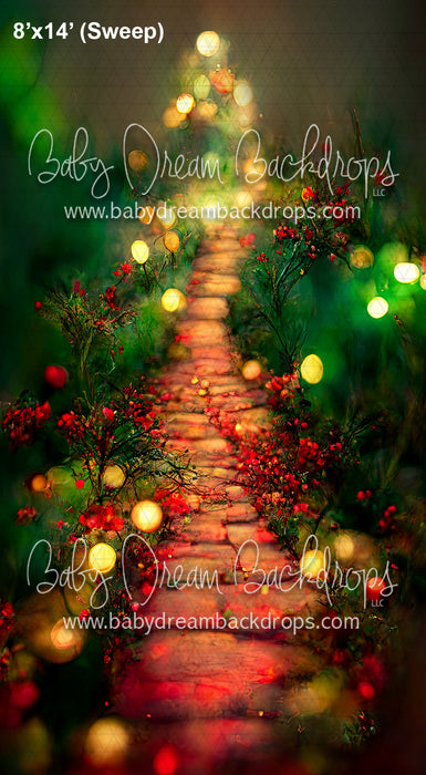 Sweeps Red and Green Christmas Walkway (SM)