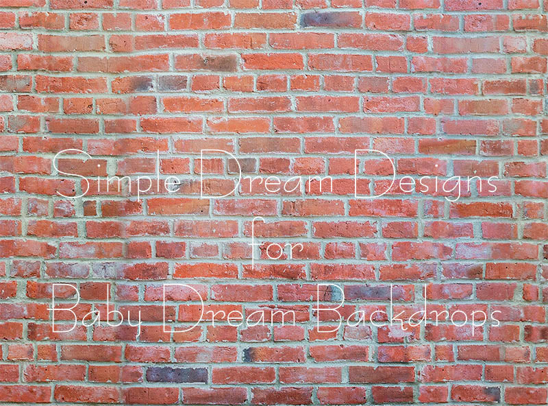 Red Brick Wall 60hx80w - SD (fleece)