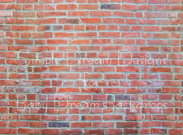 Red Brick Wall 60hx80w - SD (fleece)
