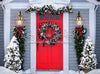 Red Door Holiday Lights - 6x8 - CC  