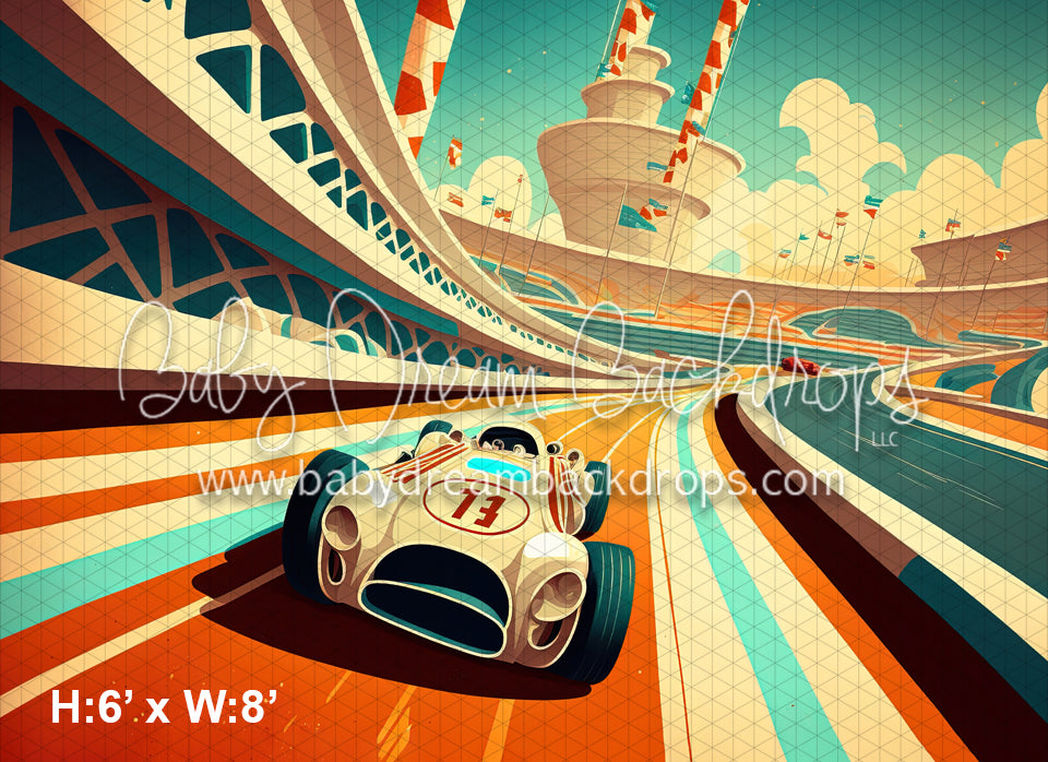Retro Racer (MD) – Baby Dream Backdrops