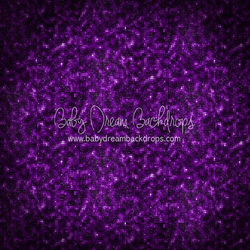 Rockstar Spotlight Sparkle Fabric Floor Purple ( JA)