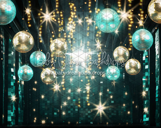 Rockstar Stage Teal (black fabric floor) JA