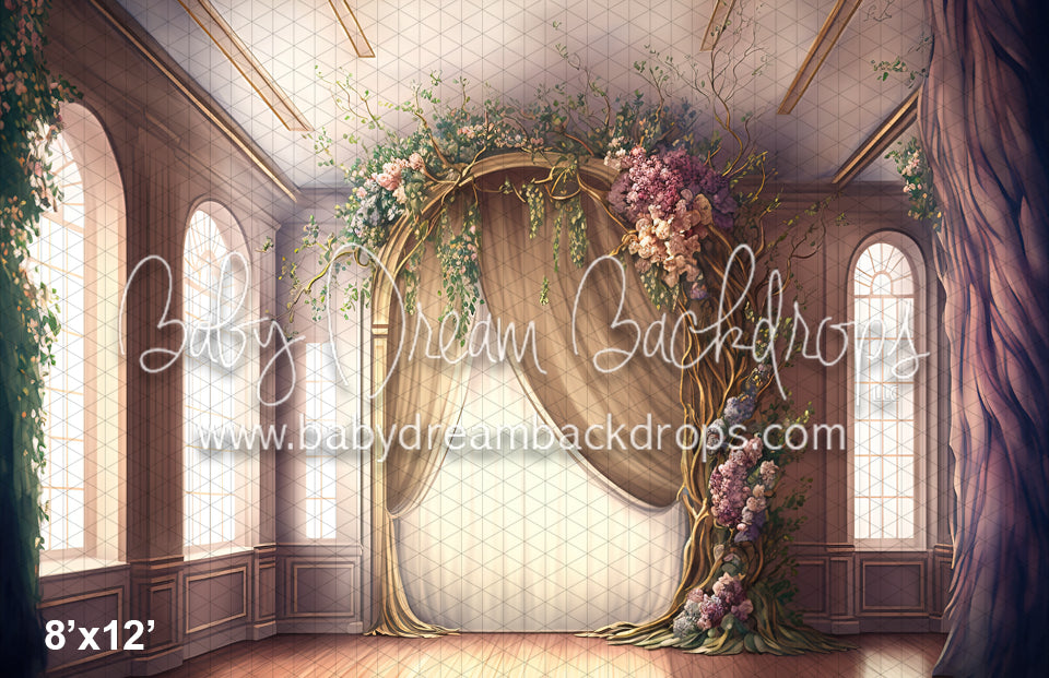 Romantic Painted Spring Arch (MD)