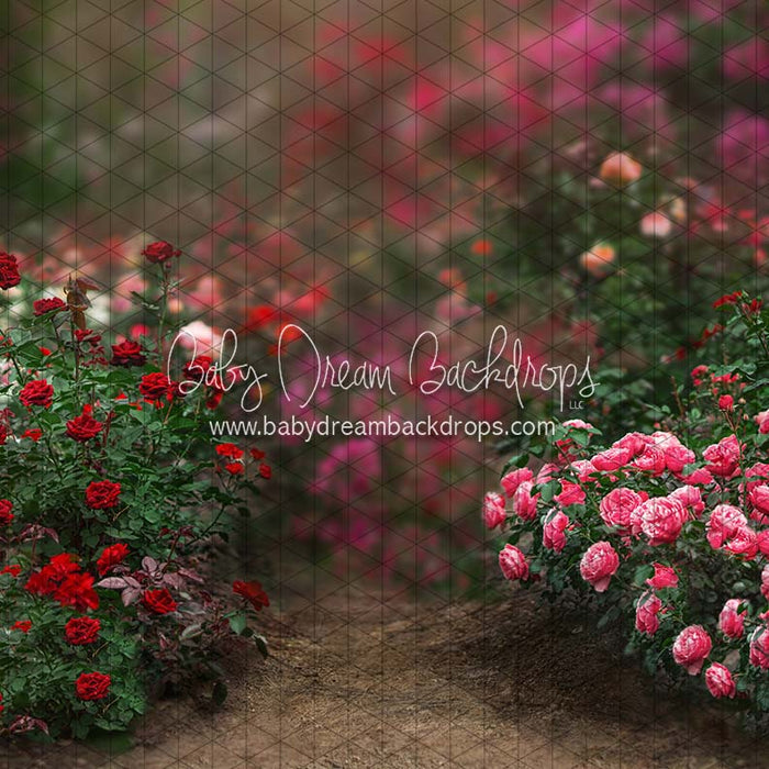 X Drop romantic rose path cc