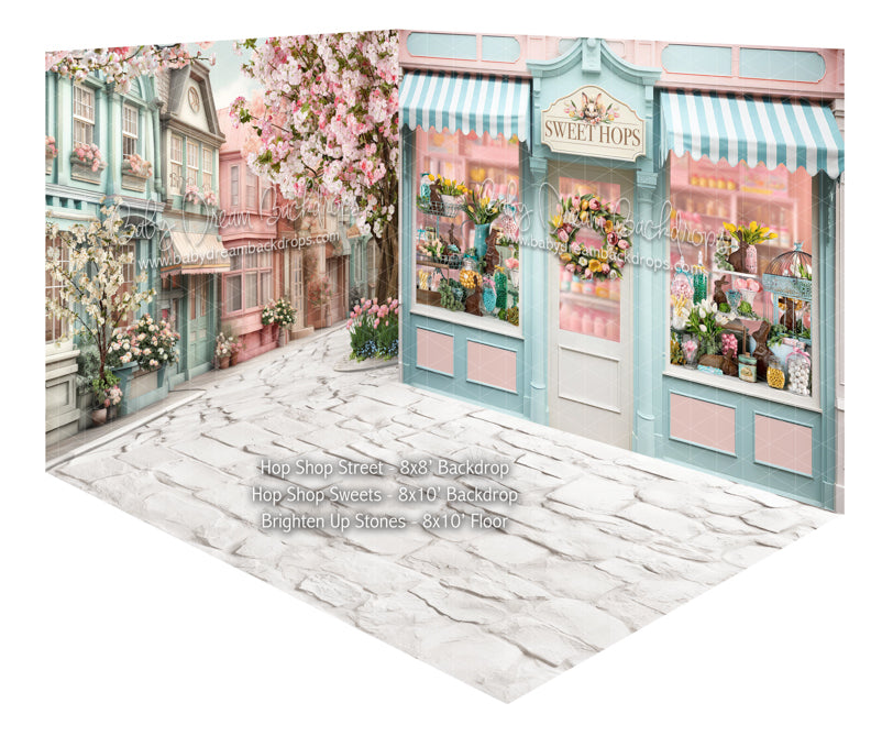 Room Hop Shop Street + Hop Shop Sweets + Brighten Up Stones