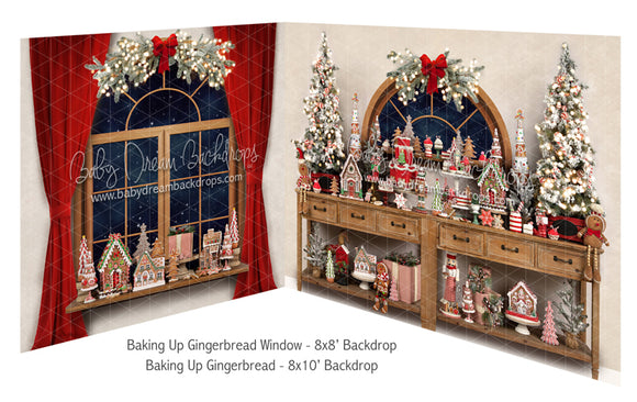 Baking Up Gingerbread Window and Baking Up Gingerbread Bundle