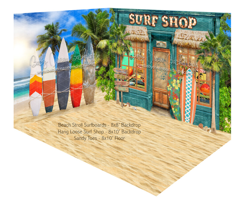 Beach Stroll Surfboards and Surf Shop Room
