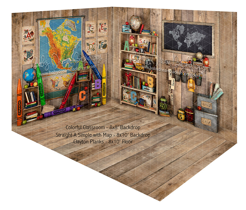 Colorful Classroom Room