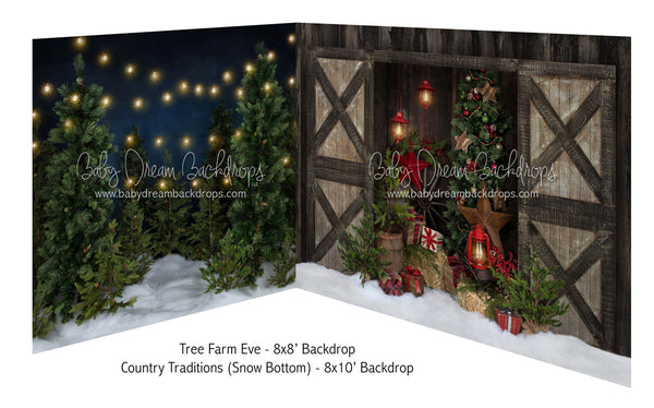 Tree Farm Eve and Country Traditions (Snow Bottom)