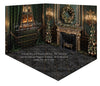 Room Emerald Glow and Elegance Window + Emerald Glow and Elegance Fireplace + Gatsby Tile (JA)