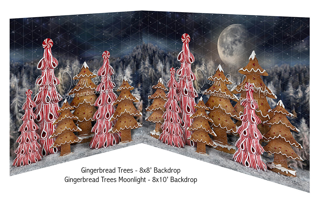 Gingerbread Trees Moonlight and Gingerbread Trees Bundle