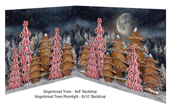 Gingerbread Trees Moonlight and Gingerbread Trees Bundle