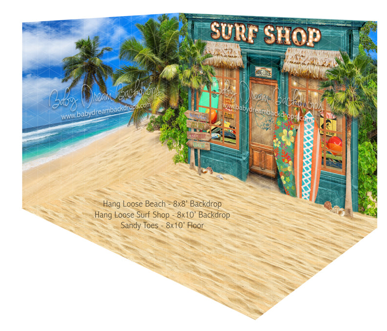 Hang Loose Beach Surf Shop Room