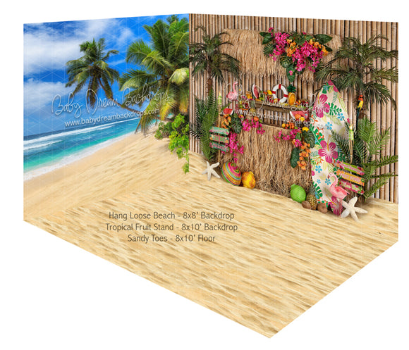 Hang Loose Beach Tropical Fruit Stand Room