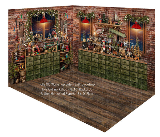 Room Jolly Old Workshop Side + Jolly Old Workshop + Archer Horizontal (JA)