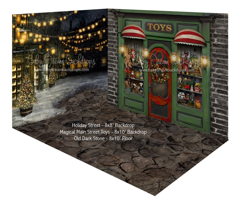 Magical Main Street Toys and Holiday Street Room