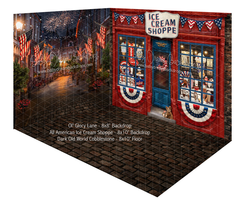 Ol' Glory Lane and All American Ice Cream Shoppe Room