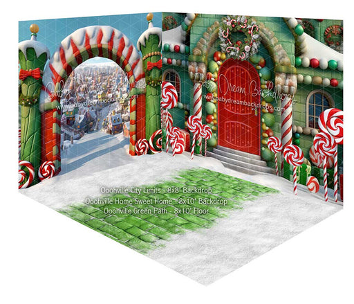 Room Ooohville City Limits + Oohville Home Sweet Home + Ooohville Green Path 