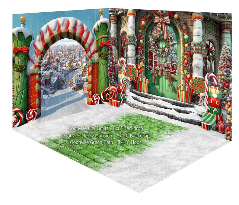 Room Ooohville City Limits + Oohville Merry Mansion + Ooohville Green Path 