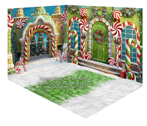 Room Ooohville Welcome Arch + Oohville Welcome Home + Ooohville Green Path