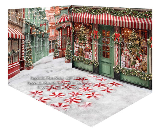 Room Peppermint Plaza Street + Peppermint Plaza Toy Store + Peppermint Path (JA)