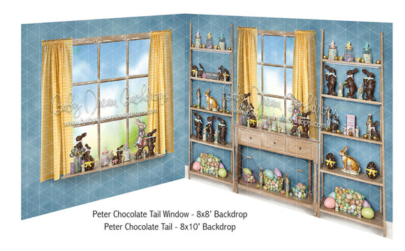 Peter Chocolate Tail and Window Bundle