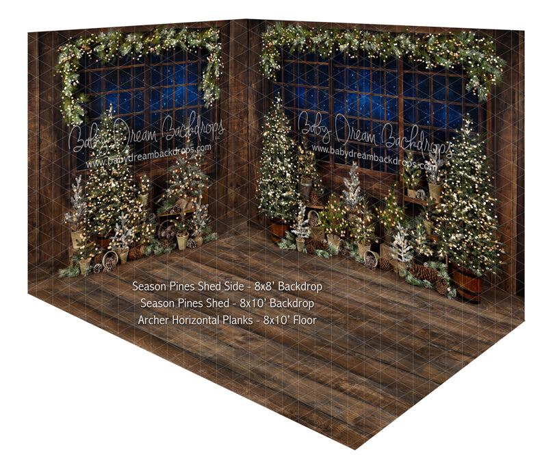 Season Pines Shed Side and Season Pines Shed Room
