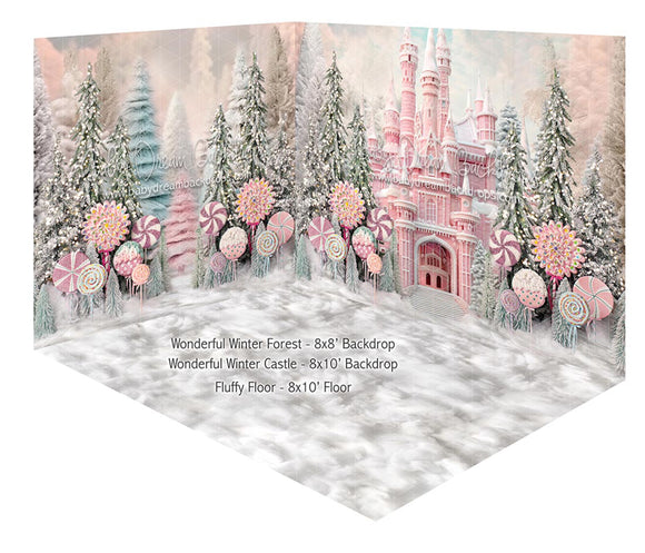 Room Wonderful Winter Forest + Wonderful Winter Castle + Fluffy Floor