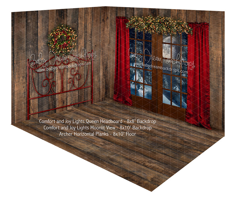 Comfort and Joy Lights Headboard and Lights Moonlit View Room