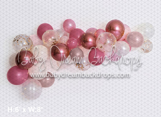 Rose Gold Balloon Party (BA)