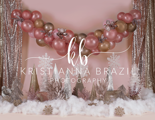 Rosey Snowflake Onederland