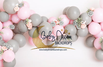 Rosey Balloon Arch 5x8 DM
