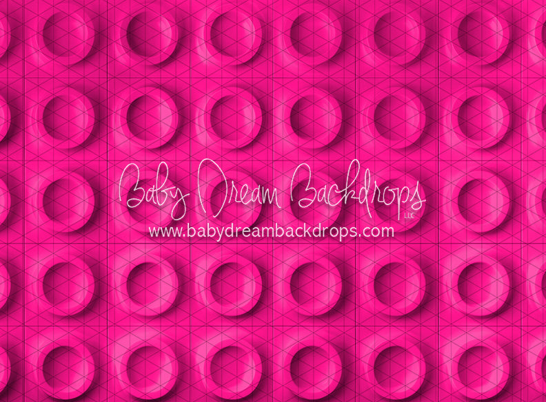 Round and Round Hot Pink (CC)